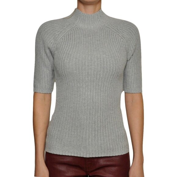 Michael Michael Kors Sweater Cotton‎ Blend Shaker Women's Size XS Gray Grey - Picture 7 of 7